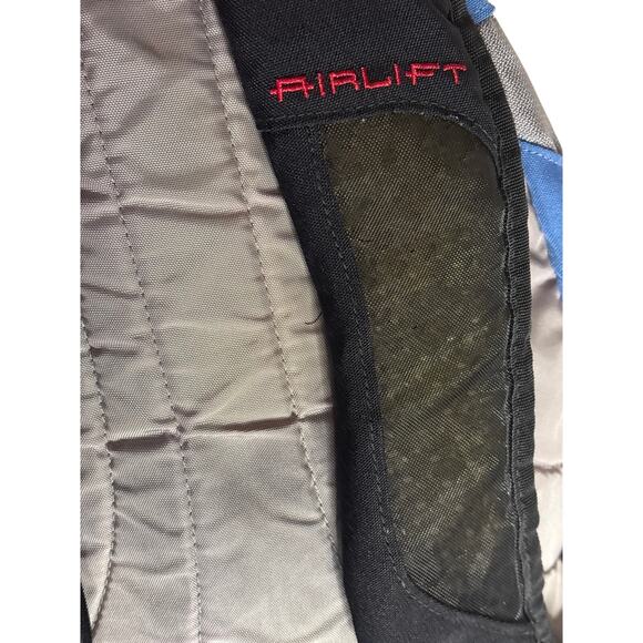 Jansport Airlift Blue & Black Backpack 18x14x6 Adjustable Straps - Picture 8 of 16